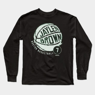 Jaylen Brown Boston Basketball Long Sleeve T-Shirt